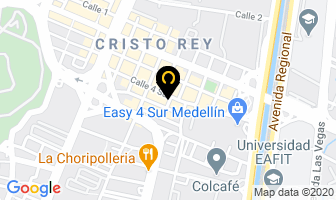 Mapa de Portones Y Curvas en Medellín
