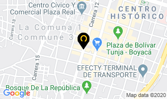 Mapa de Porvenir S.a. en Tunja