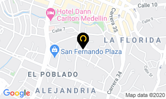 Mapa de Posada Arango Gloria Elena en Medellín
