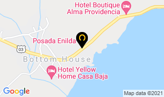 Mapa de Posada Enilda en Providencia