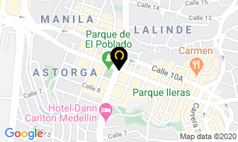 Mapa de Posada gutierrez juan david en Medellín
