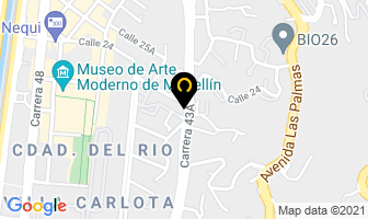 Mapa de Posada Moreno Alvaro en Medellín