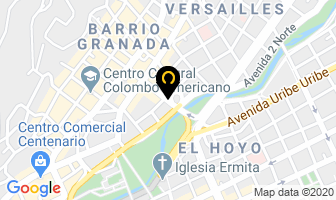 Mapa de Posada Nuevo Chalet en Cali