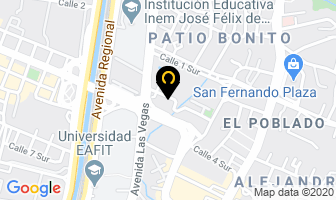 Mapa de Posada Peláez Alberto en Medellín