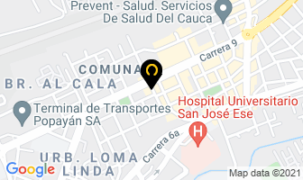 Mapa de Positiva Compañía De Seguros S.a. en Popayán