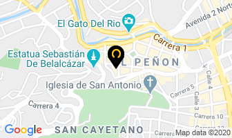 Mapa de Postre Kids en Cali