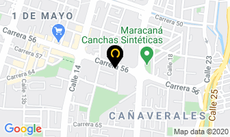 Mapa de Postres Y Antojos en Cali