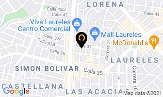 Mapa de Potenciagro Ltda. en Medellín