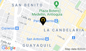 Mapa de Potter Tennis en Medellín