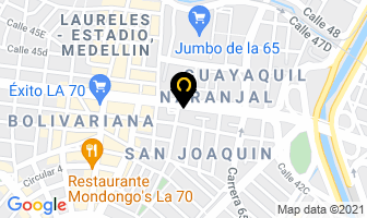 Mapa de Power Car en Medellín