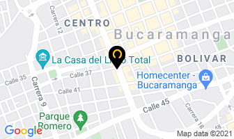 Mapa de Power Cd en Bucaramanga