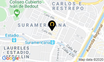 Mapa de Power Clone en Medellín