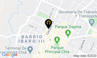 Mapa de Power Learning - Universal Corp en Chía