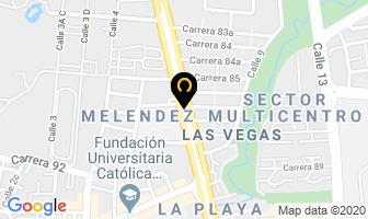Mapa de Power Service/falla Castillo Y Cía. Ltda. en Cali