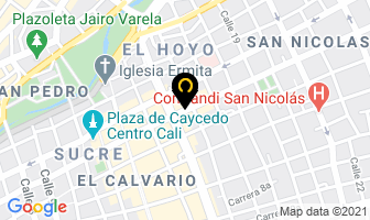 Mapa de Power Shoes American en Cali