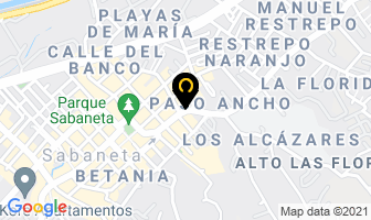 Mapa de Power Sound en Medellín