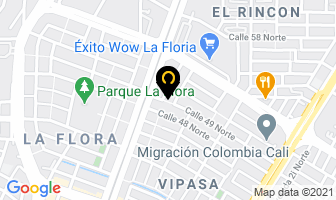 Mapa de Power Technologies S.a.s en Cali