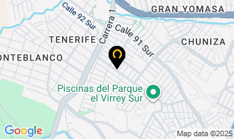 Mapa de Powerful Gym en Bogotá D.C