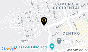 Mapa de Practi Pasta en Bucaramanga