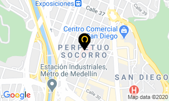 Mapa de Practi Salud en Medellín