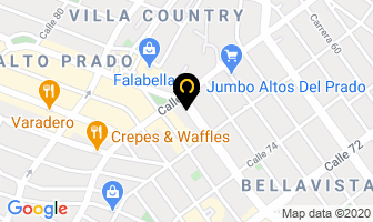 Mapa de Practy-co Ltda. en Barranquilla