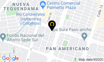 Mapa de Prado Martinez Yobanka en Cali