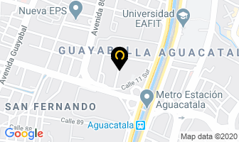 Mapa de Pragma S.A. en Medellín