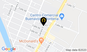 Mapa de Praxair Colombia Ltda. en Montería