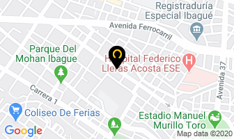 Mapa de Pre Exequiales Prevenir en Ibagué