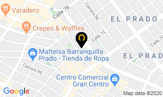 Mapa de Prebel Ltda. en Barranquilla