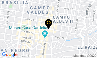 Mapa de Preciosas Uñas Spa en Medellín