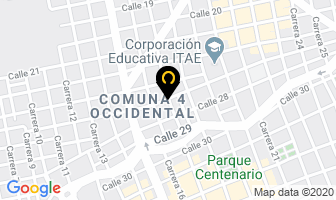 Mapa de Precocidos La Francesa en Bucaramanga