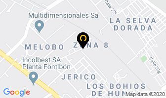 Mapa de Precolombinos La Guaca Ltda. en Bogotá D.C