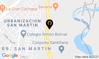Mapa de Preconcretos S.a. en Cúcuta