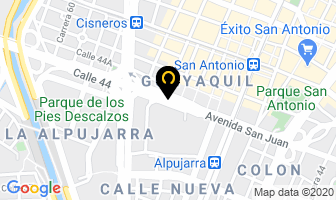 Mapa de Precootures. en Medellín