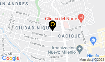 Mapa de Preescolar Destello De Luz en Medellín