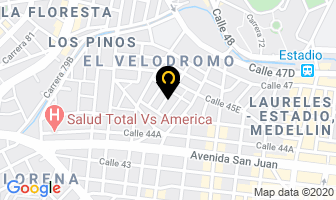 Mapa de Preescolar Mickey Mouse en Medellín