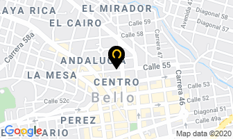 Mapa de Preescolar Peluchin en Bello
