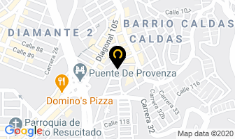 Mapa de Prefabricados Arcas en Bucaramanga