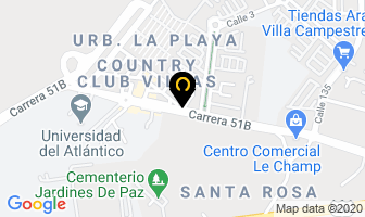 Mapa de Prefabricados Decor R.f en Barranquilla