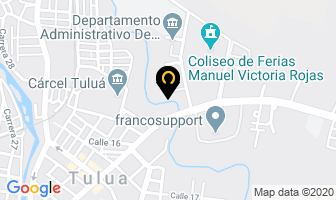 Mapa de Prefabricados Di Mario en Tulua