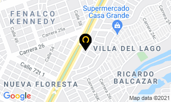 Mapa de Prefabricados J.m.c. en Cali