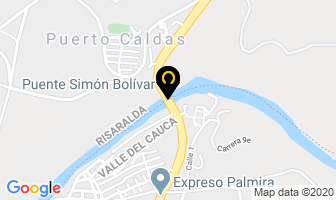 Mapa de Prefabricados Omega en Cartago