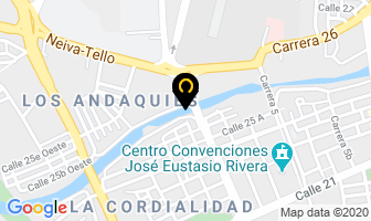 Mapa de Prefabricados Pinzón en Neiva