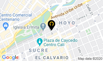 Mapa de Prefabricamos Y Contruimos E.u. en Cali
