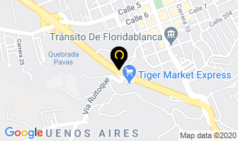 Mapa de Prefasam Ltda en Bucaramanga