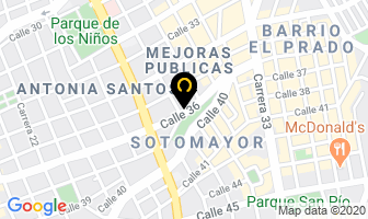 Mapa de Premiar en Bucaramanga