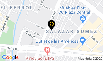 Mapa de Premium Filters Ltda. en Bogotá D.C