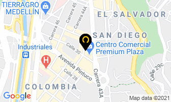 Mapa de Premium Llaves en Medellín