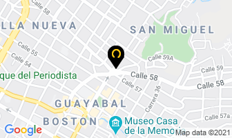 Mapa de Premiun Chalecos en Medellín